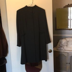 Alfani 3/4 Form Fitted Dark Teal Jacket